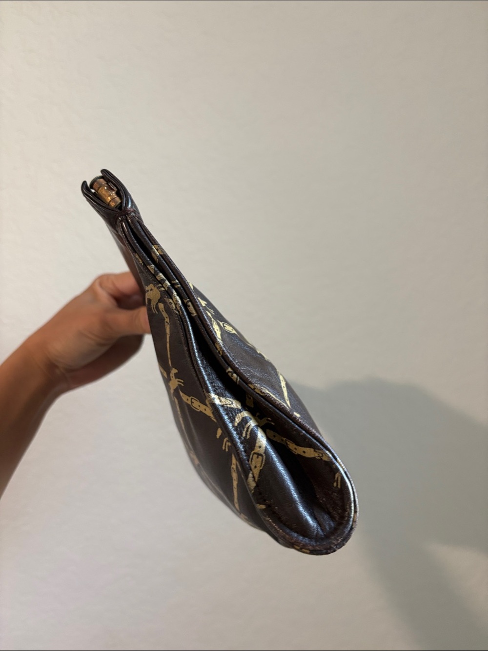 Longchamp Leather Logo Clutch - Picture 4 of 6